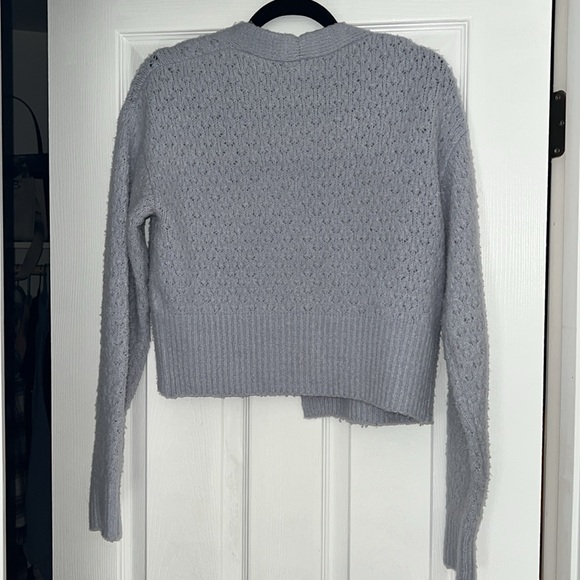 3/$40✨ Elodie Womens Pointelle Cropped Cardigan - Picture 4 of 4